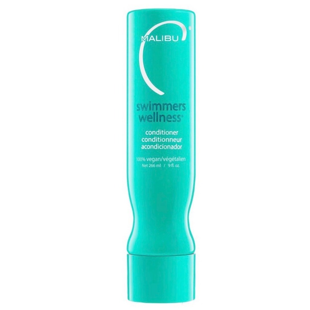 Malibu C Swimmers Wellness Conditioner 9oz Vegan Chlorine Protection Hair Care